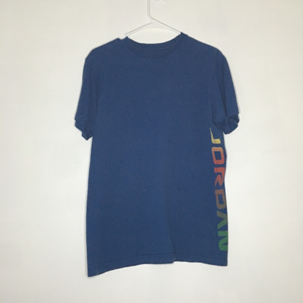 Jordan blue short sleeve size-M